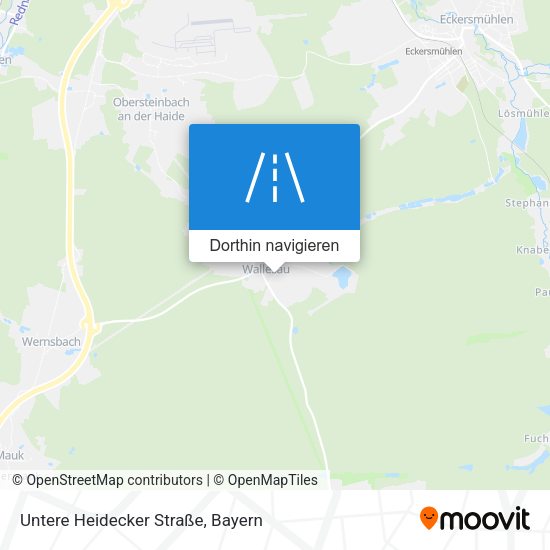 Untere Heidecker Straße Karte