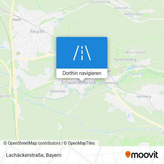 Lachäckerstraße Karte