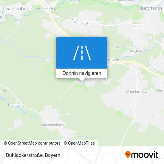 Bühläckerstraße Karte