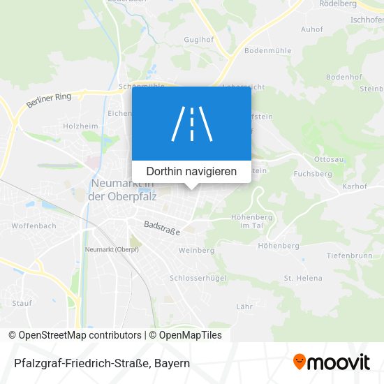 Pfalzgraf-Friedrich-Straße Karte