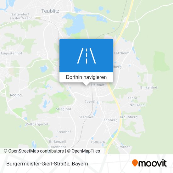Bürgermeister-Gierl-Straße Karte