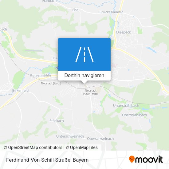 Ferdinand-Von-Schill-Straße Karte