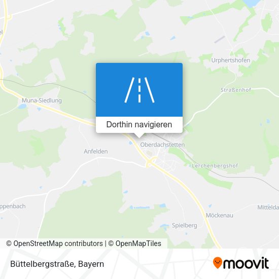 Büttelbergstraße Karte