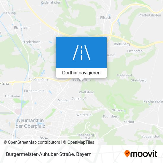 Bürgermeister-Auhuber-Straße Karte