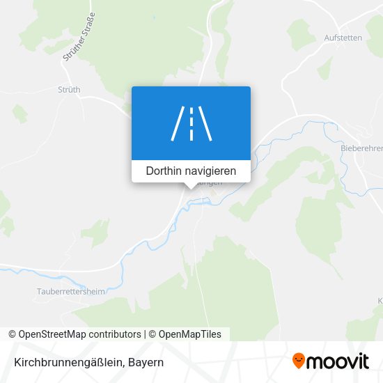 Kirchbrunnengäßlein Karte