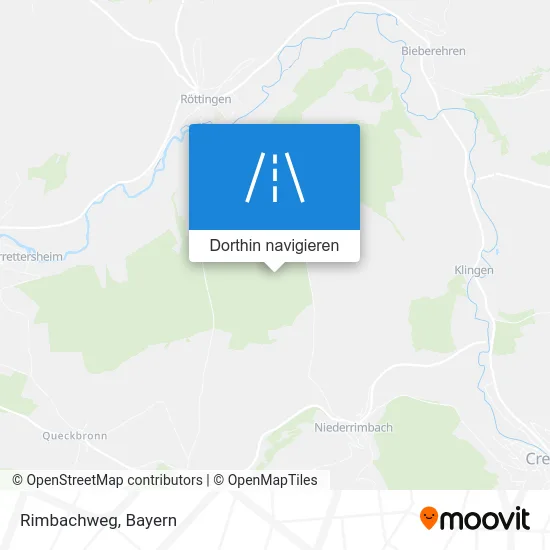 Rimbachweg Karte