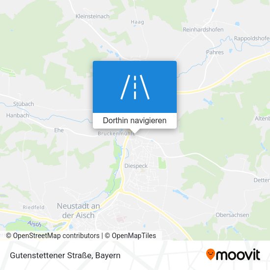 Gutenstettener Straße Karte
