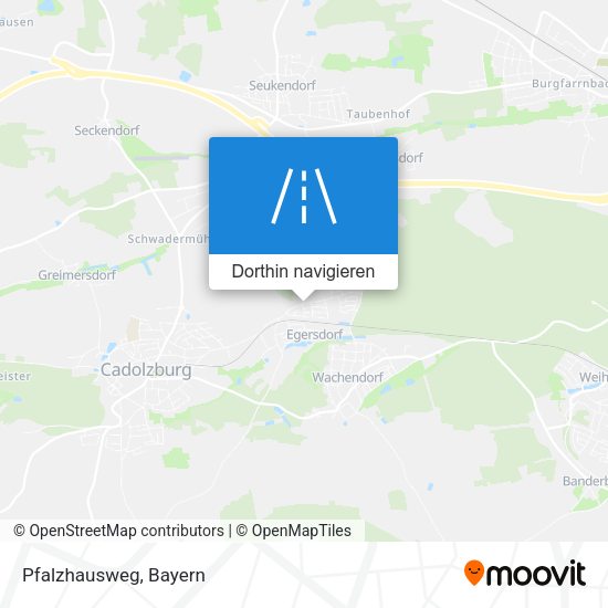 Pfalzhausweg Karte