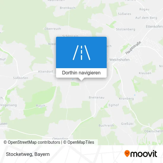 Stocketweg Karte