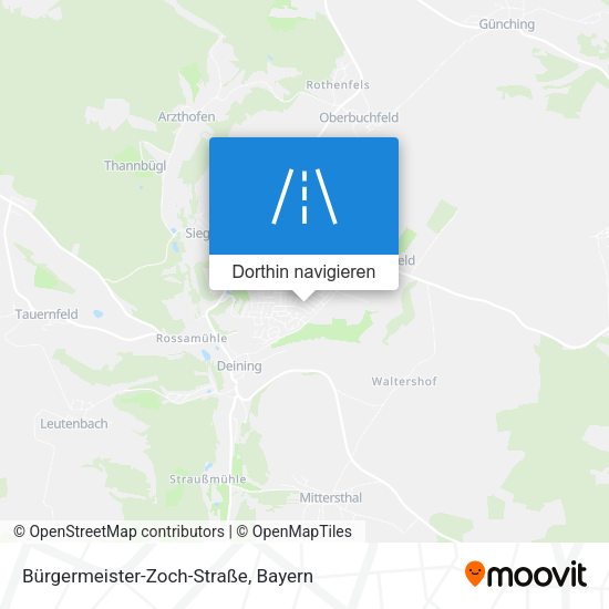 Bürgermeister-Zoch-Straße Karte