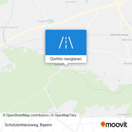 Schützenhausweg Karte