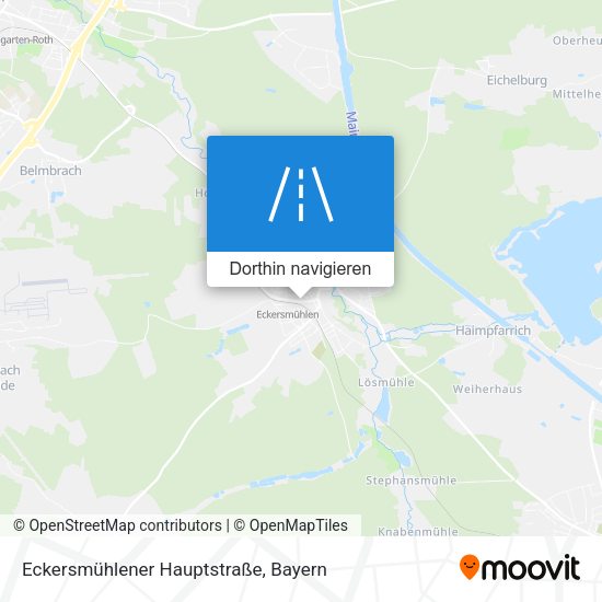 Eckersmühlener Hauptstraße Karte