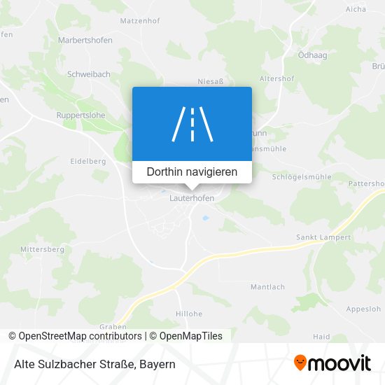 Alte Sulzbacher Straße Karte