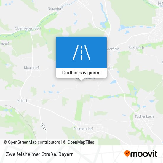 Zweifelsheimer Straße Karte