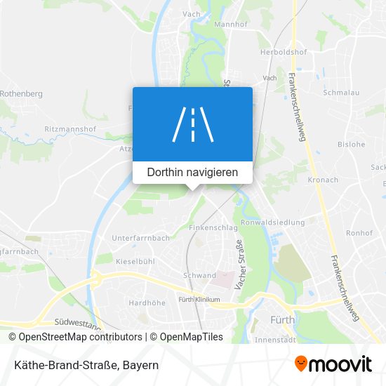 Käthe-Brand-Straße Karte