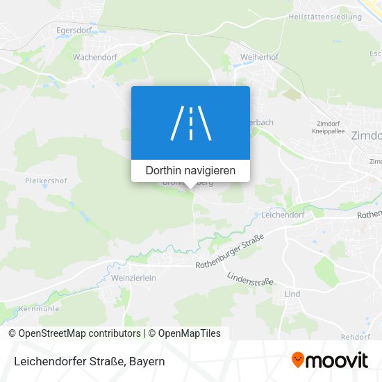 Leichendorfer Straße Karte