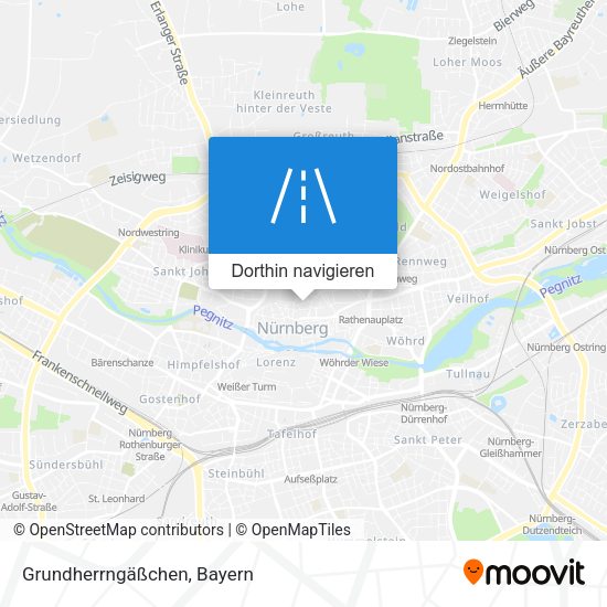 Grundherrngäßchen Karte