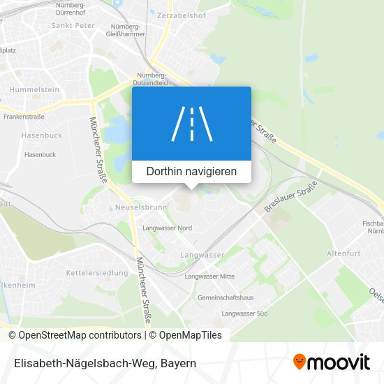 Elisabeth-Nägelsbach-Weg Karte