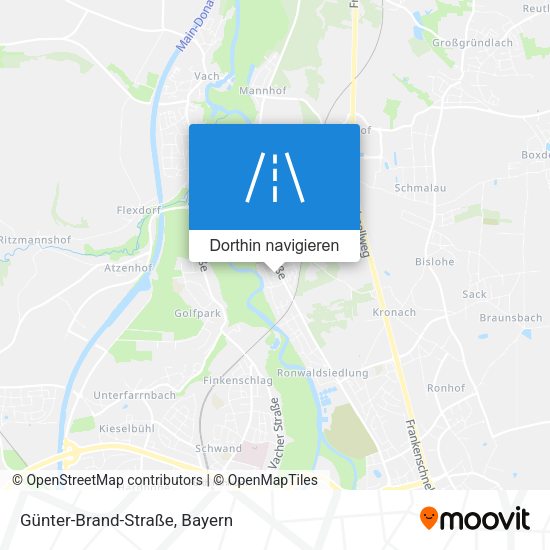 Günter-Brand-Straße Karte