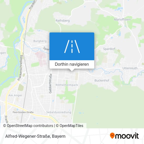 Alfred-Wegener-Straße Karte