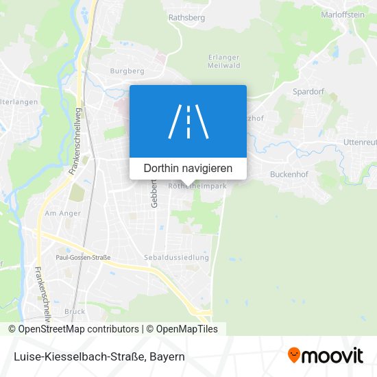 Luise-Kiesselbach-Straße Karte