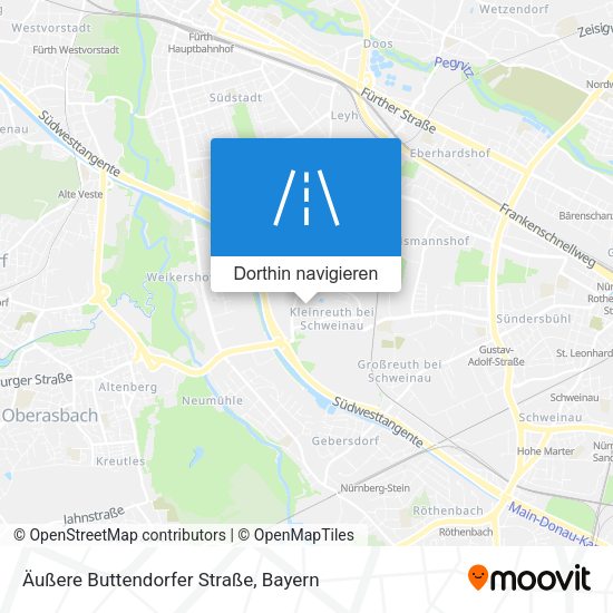 Äußere Buttendorfer Straße Karte