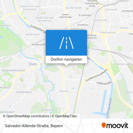Salvador-Allende-Straße Karte