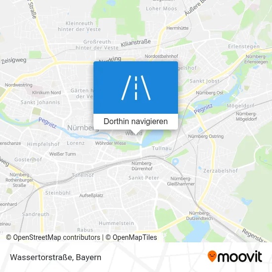 Wassertorstraße Karte
