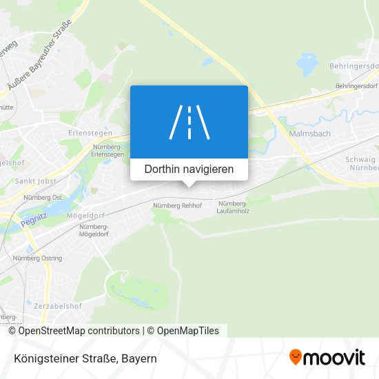 Königsteiner Straße Karte