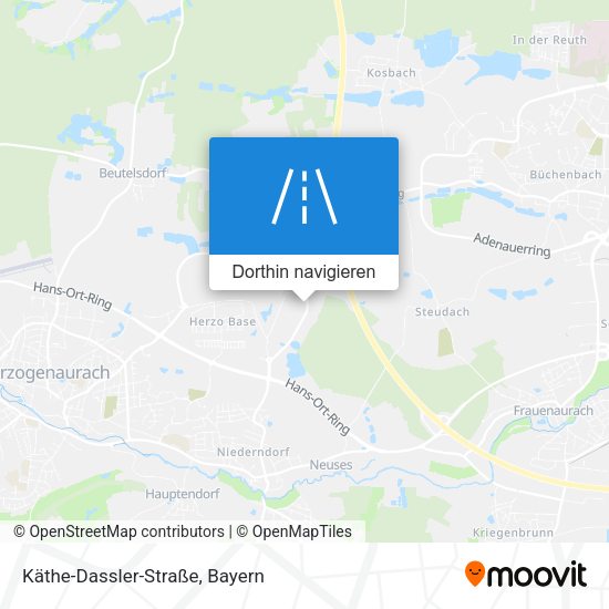 Käthe-Dassler-Straße Karte
