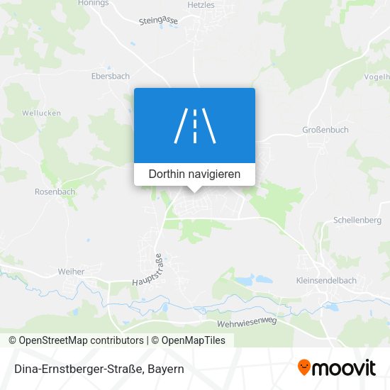 Dina-Ernstberger-Straße Karte