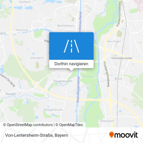 Von-Lentersheim-Straße Karte