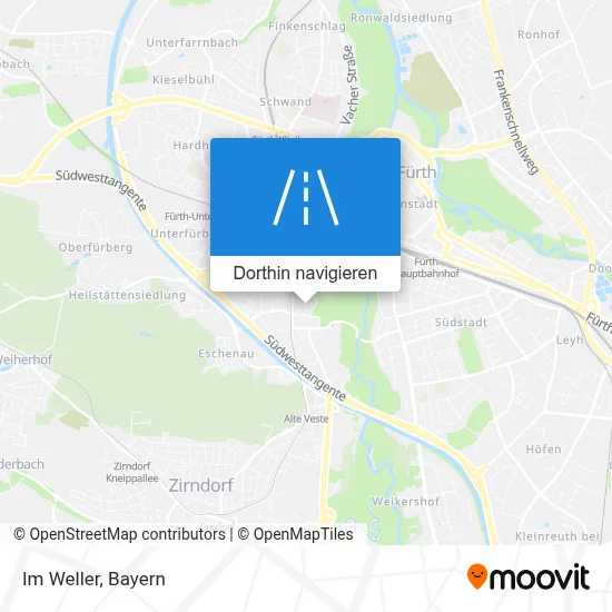 Im Weller Karte