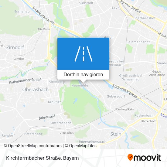 Kirchfarrnbacher Straße Karte