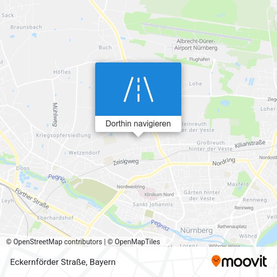 Eckernförder Straße Karte