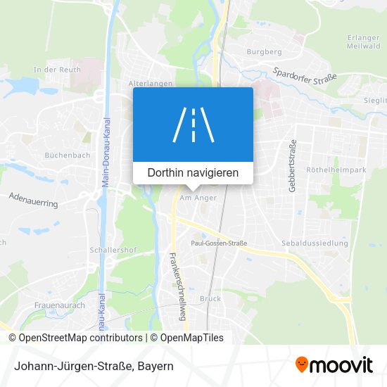 Johann-Jürgen-Straße Karte