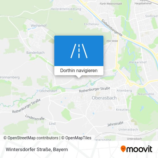 Wintersdorfer Straße Karte