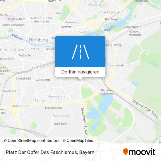 Platz Der Opfer Des Faschismus Karte