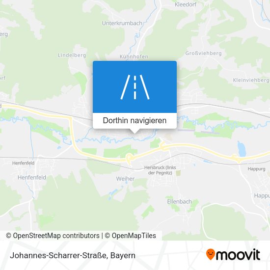 Johannes-Scharrer-Straße Karte
