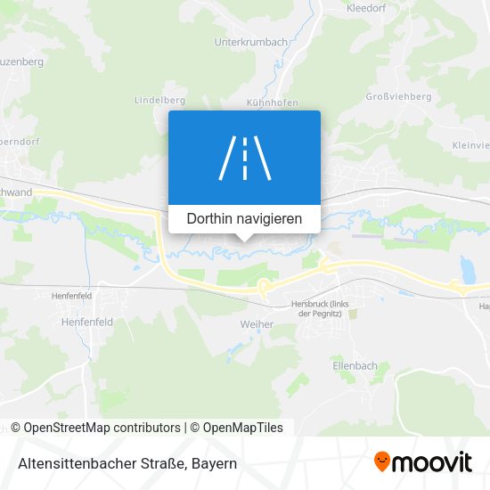 Altensittenbacher Straße Karte