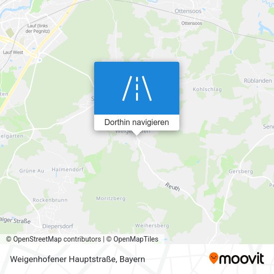 Weigenhofener Hauptstraße Karte