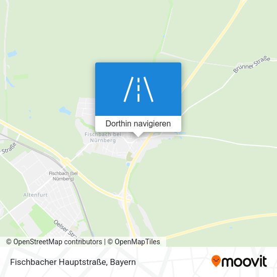 Fischbacher Hauptstraße Karte
