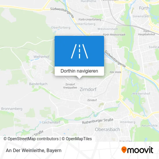 An Der Weinleithe Karte