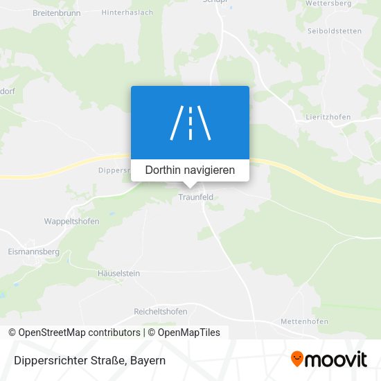 Dippersrichter Straße Karte
