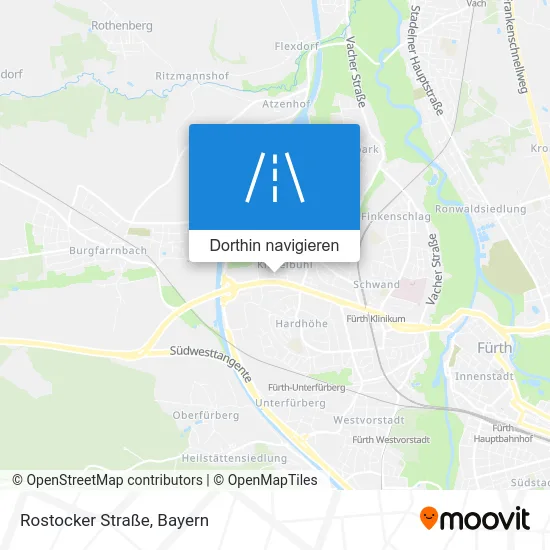 Rostocker Straße Karte