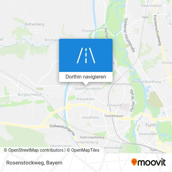 Rosenstockweg Karte