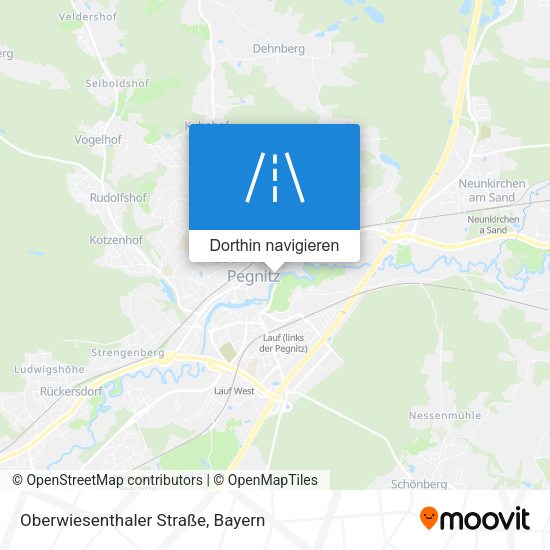 Oberwiesenthaler Straße Karte