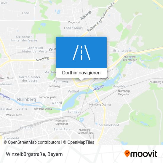 Winzelbürgstraße Karte