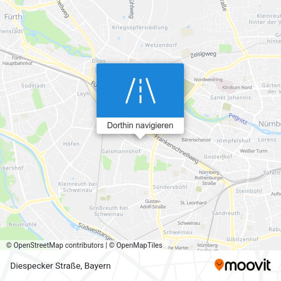 Diespecker Straße Karte