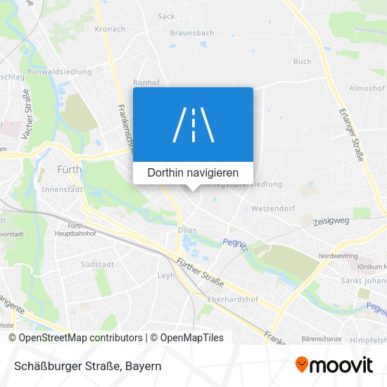 Schäßburger Straße Karte